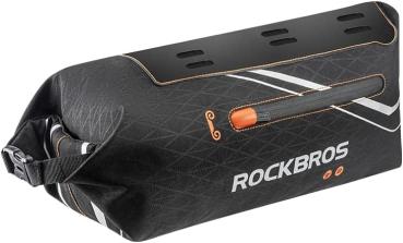 Preview: 30120016001 ROCKBROS Bicycle Frame Bag Waterproof Bike Bag Frame 3.5L Triangle Bag Black for Mountain Bike Road Bike